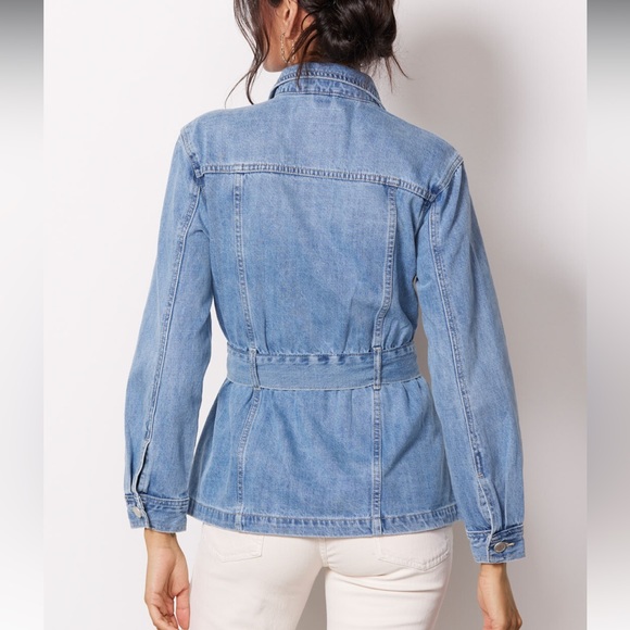 Blank NYC Denim Left On Read Jacket M - Picture 2 of 5